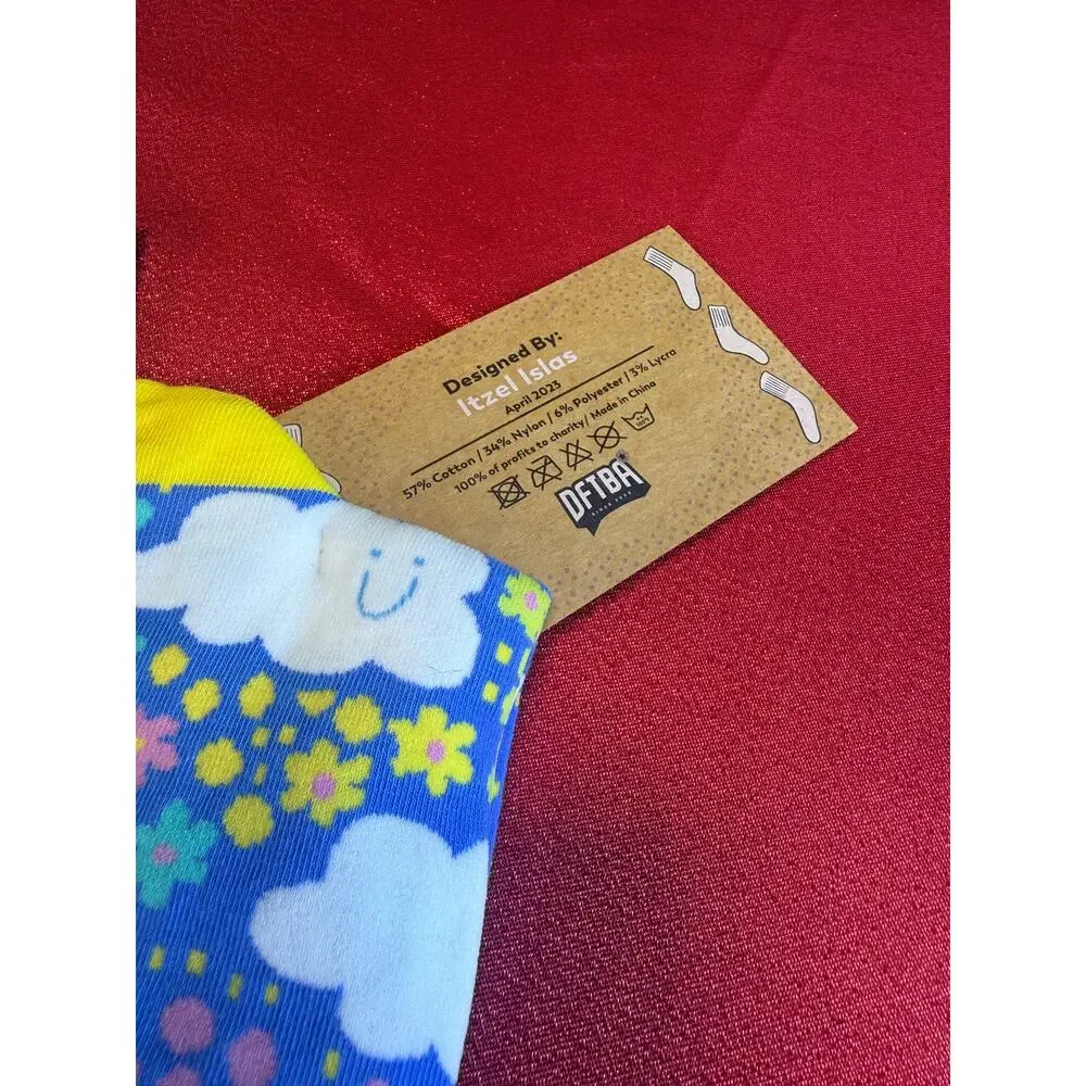 Bundle  2 New Awesome Socks Club Crew Socks 